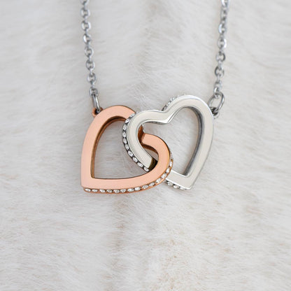 Daughter - Feel the Love Interlocking Necklace