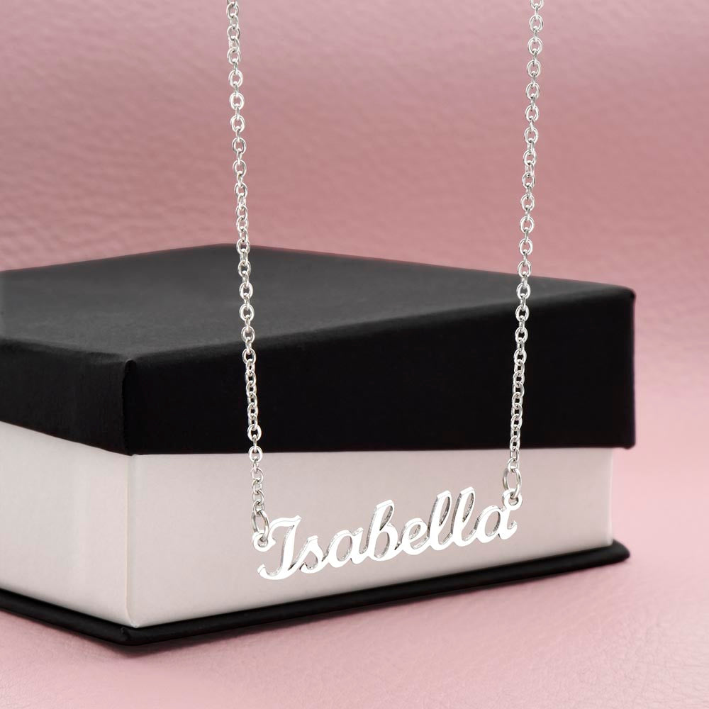 BEAUTIFUL CUSTOM NAME NECKLACE