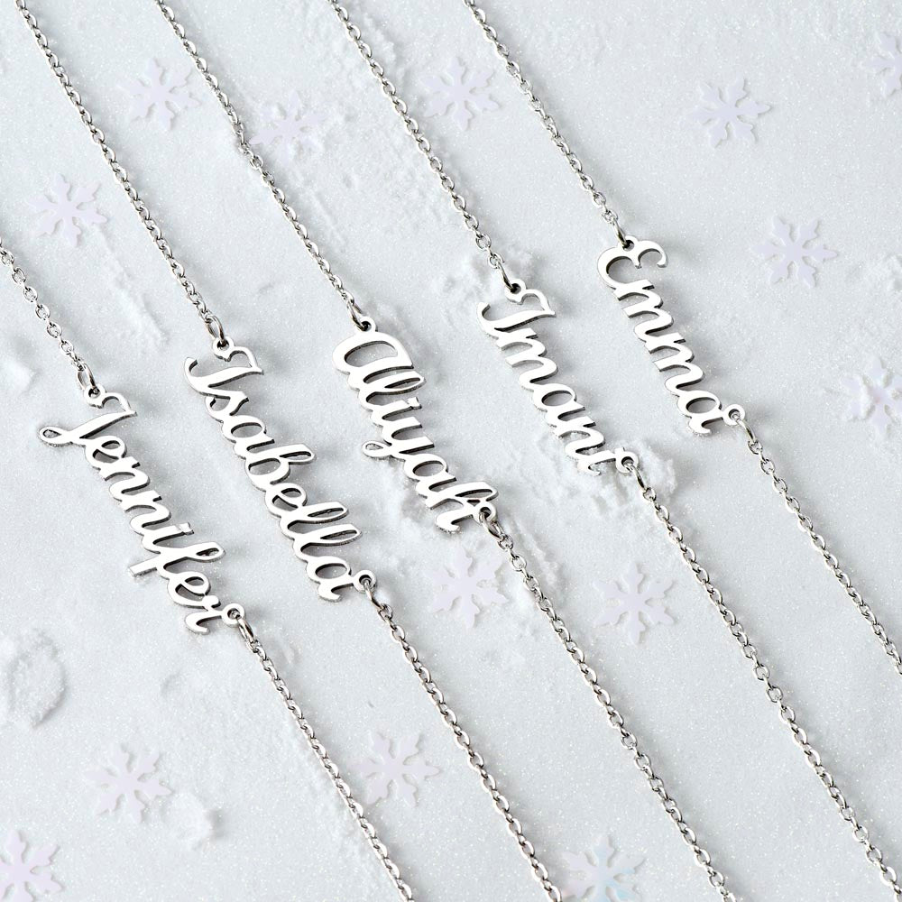 BEAUTIFUL CUSTOM NAME NECKLACE