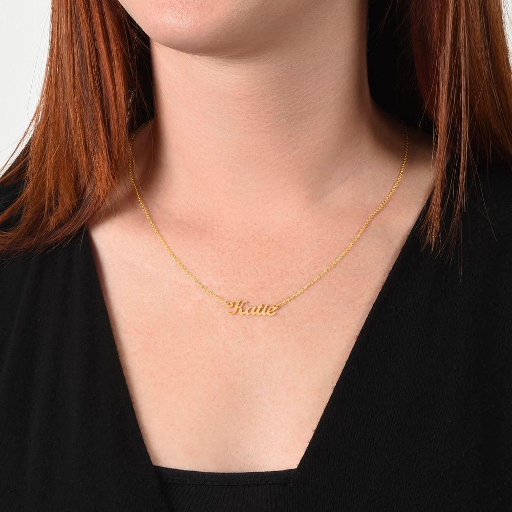 BEAUTIFUL CUSTOM NAME NECKLACE