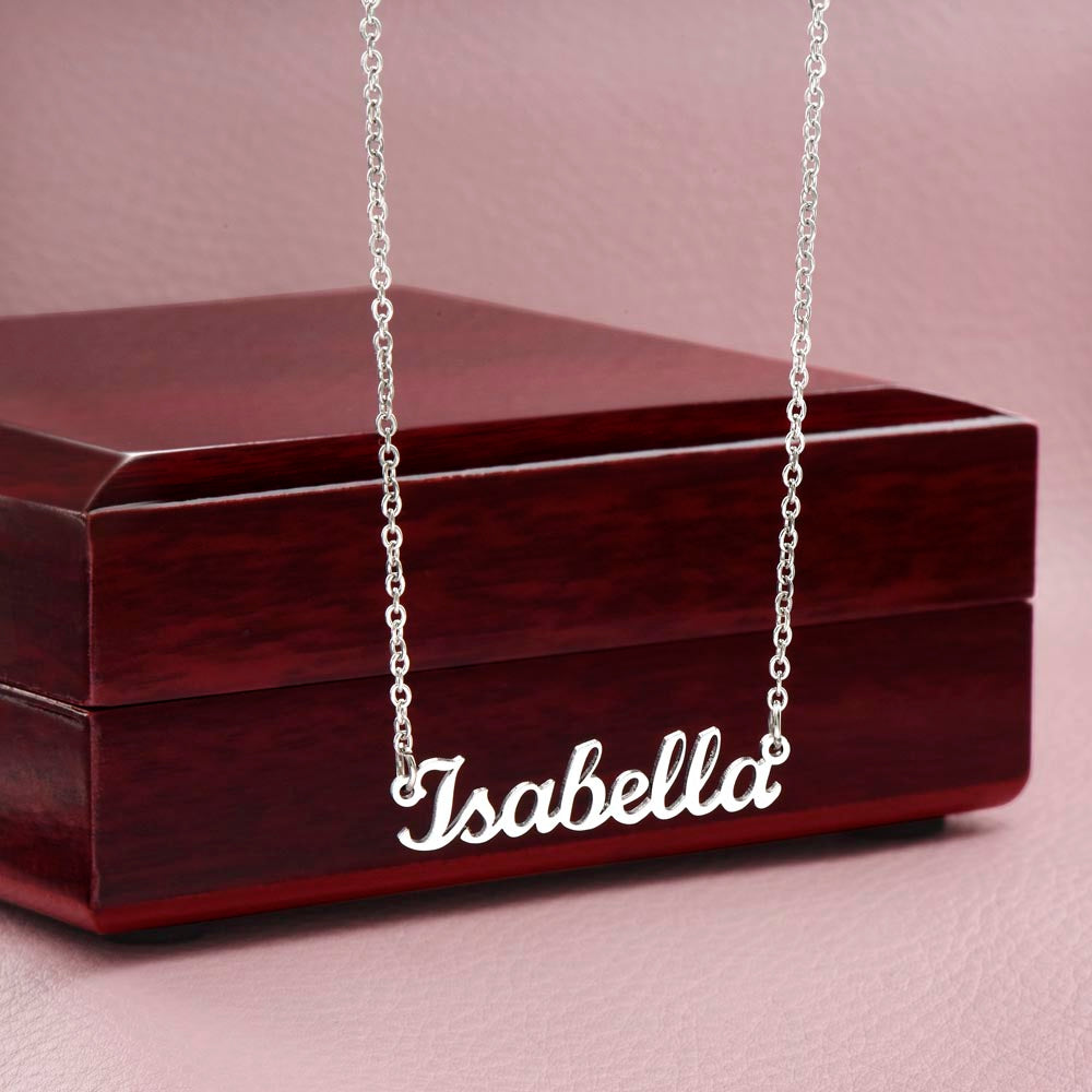 BEAUTIFUL CUSTOM NAME NECKLACE