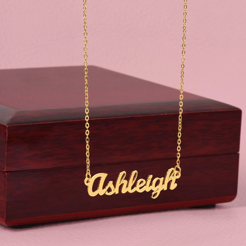 BEAUTIFUL CUSTOM NAME NECKLACE