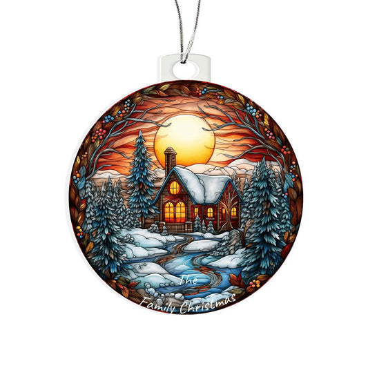 Personalized Acrylic Sunrise Home Ornament