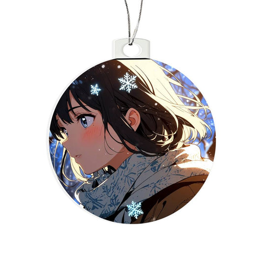 LOFI GIRL CHRISTMAS ORNAMENT