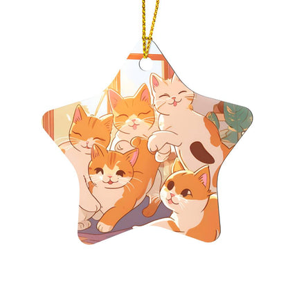 Cutie Cats Ornament