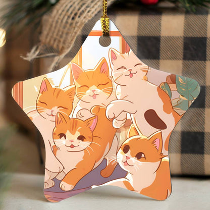 Cutie Cats Ornament