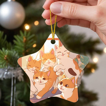 Cutie Cats Ornament